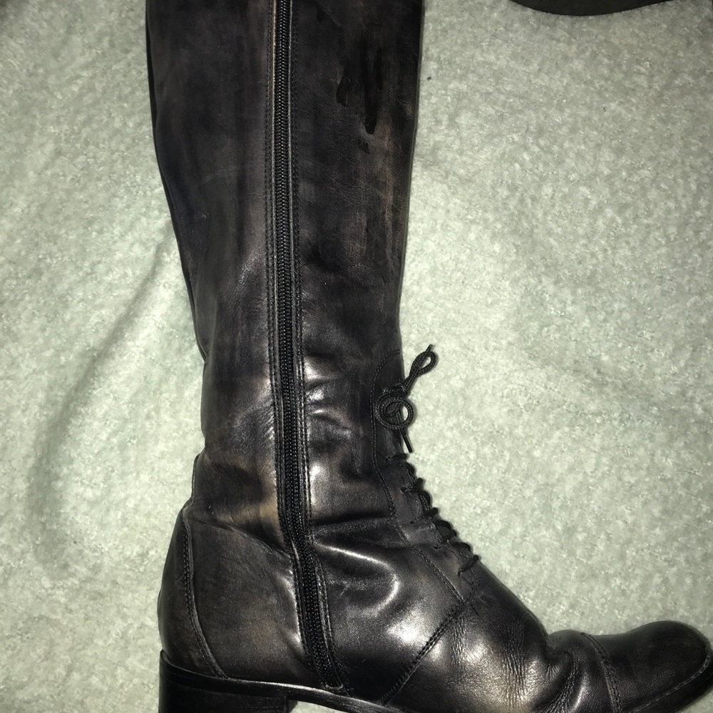 Charles David Riding Boots - Picture 2 of 6